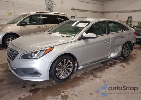 2015 Hyundai Sonata Sport из США, поврежденный, VIN 5NPE34AF3FH228223